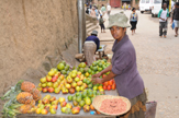 Fruttivendola a Fianarantsoa